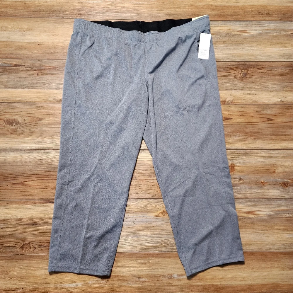 All in Motion Pants Mens XXL Short Gray Performance NEW